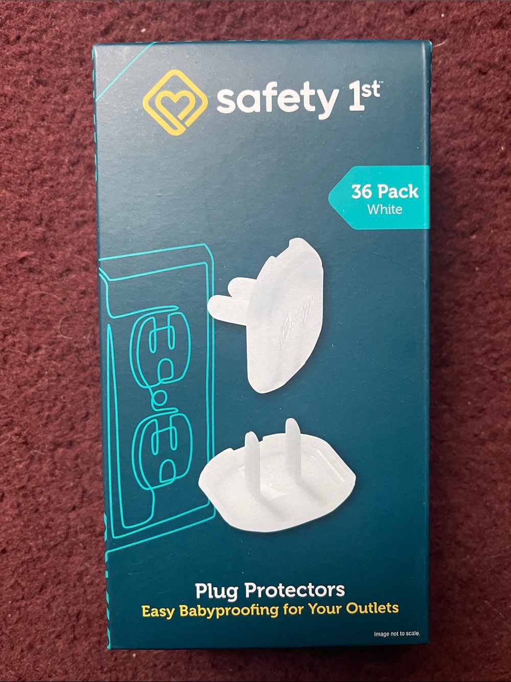 safety 1st White Plug Protectors - 36 Pack